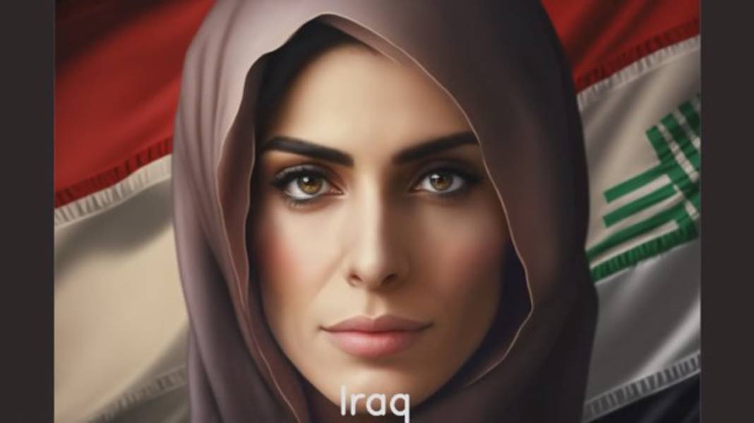 Yapay zekaya "Ülkeler güzel kadınlar olsaydı nasıl görünürlerdi?" diye sordular; işte sonuç! 38